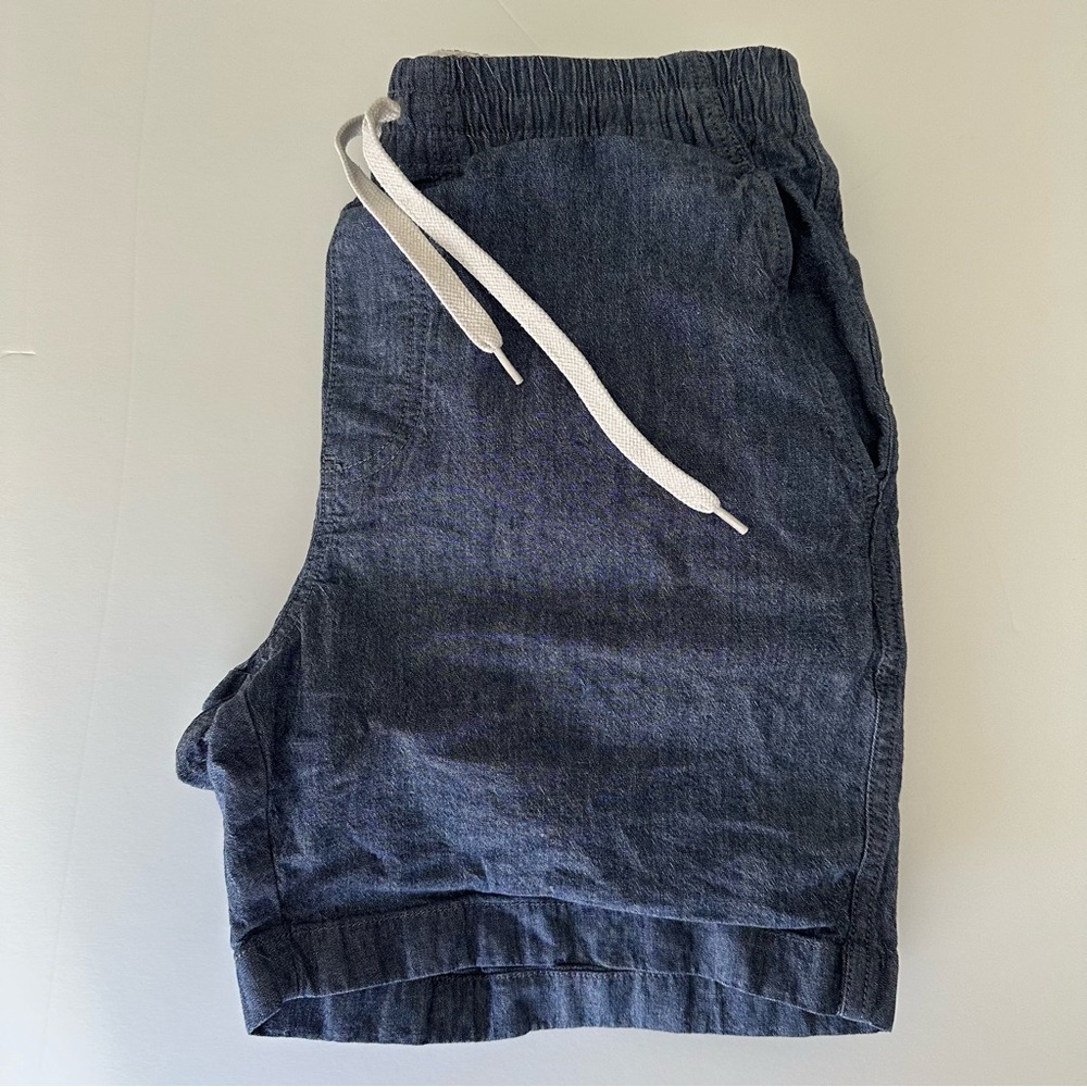 Chambray Drawstring Casual J. Crew Short - image 1